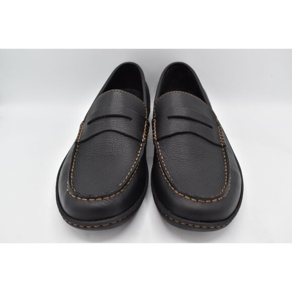 Born Mens Size 13 Simon III Black Full Grain Leather Slip On Loafers Shoes main image 10